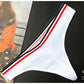 Sports Style Low Waist Thong  No Trace Cotton T Panties  G String Bikini Underwear