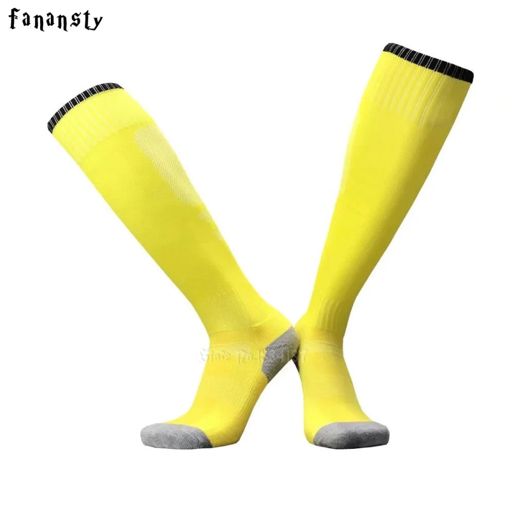 Men Soccer Socks Women Sports Socks Soccer Running Breathable Cotton Knee-High Football Socks The Clothing Company Sydney