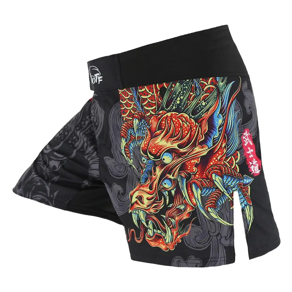 Printed Muay Thai MMA Boxing Fight Shorts