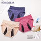 Menstrual Panties For Women Period Underwear 4 Layer Plus Size Heavy Flow Absorbency Leakproof Physiological Sanitary Lingerie