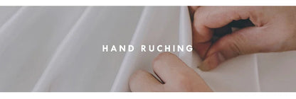 Chic Satin Wedding Dresses High Split Pleats Women Customized Bridal Dress Princess Wedding Gowns A-Line Dress The Clothing Company Sydney