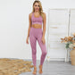 2 Piece Set Workout Gym Clothes For Women Yoga Set Solid Colour Fitness Leggings Sportswear Women's Yoga Wear Sport Bra And Pants The Clothing Company Sydney