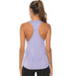 Women's Racerback Yoga Tank Tops Sleeveless Fitness Yoga Shirts Quick Dry Athletic Running Sports Vest Workout T Shirt The Clothing Company Sydney