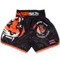 Dragon Print Breathable Fighting MMA Shorts Grappling Muay Thai Clothing Kick Boxing Training Shorts