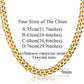 Neck Heavy Gold Chain For Men Women UnisexBig Long Necklaces Male Gold Silver Colour Hip hop Stainless Steel Cuban Chain Necklace The Clothing Company Sydney