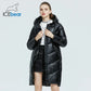 Women's Hooded Winter jacket fashion casual slim long warm cotton coat ladies parkas