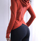 Women's Back Forked Yoga Shirt Long Sleeve Thumb Hole Running T-shirt Mesh Breathable Sports Hoodie Fitness Top Gym Workout Blouse The Clothing Company Sydney