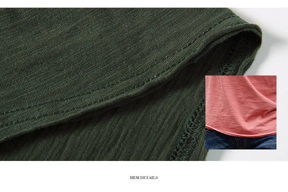 100% Cotton Men's T-shirt Casual Soft Fitness Summer T-shirts O-Neck Short Sleeve Top