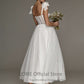 Short Wedding Dresses Modern Boning Spaghetti Strap A Line Tea Length White Bridal Gown The Clothing Company Sydney