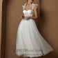 Short Wedding Dresses Modern Boning Spaghetti Strap A Line Tea Length White Bridal Gown The Clothing Company Sydney