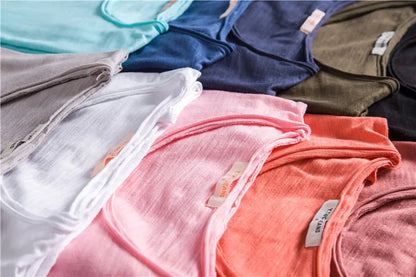100% Cotton Men's T-shirt Casual Soft Fitness Summer T-shirts O-Neck Short Sleeve Top