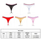 Sports Style Low Waist Thong  No Trace Cotton T Panties  G String Bikini Underwear