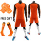 Kids Adult Goalkeeper Uniforms Suit Football Jerseys Men Boys Girls Women Long Sleeve Soccer Jerseys Set with socks+Shin guards The Clothing Company Sydney