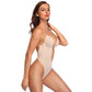 Women's Plunging Deep V-Neck Strapless Backless Bodysuit Seamless Thong Full Body Shapewear for Wedding Party Body Shaper The Clothing Company Sydney