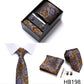 7.5 cm Business Ties Hanky Cufflink Set Tie Clips Green Necktie Corbatas For Men Wedding In Gift Box The Clothing Company Sydney