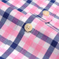 Plaid Checked Cotton Men Shirts Pocket-less Design Short Sleeve Summer Casual Standard-fit Button-down Thin Shirt The Clothing Company Sydney