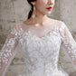 Long Sleeve Ball Gown Luxury Lace Wedding Dresses Plus Size Wedding Dress The Clothing Company Sydney