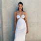 Summer Spaghetti Strap Halter Backless Maxi Dress Elegant Bandage Sleeveless Club Party Dresses Bodycon Dress The Clothing Company Sydney