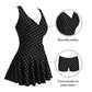 Plus Size One Piece Swimsuit Women's Swimwear with Skirt Swimdress Monokini Vintage Bathing Suit The Clothing Company Sydney