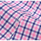 English Style Plaid Checked Cotton Men Shirts Without Pocket Long Sleeve Versatile Casual Standard-fit Button-down Gingham Shirt The Clothing Company Sydney