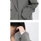 Women's Wool Blend Coat Solid Mid Long Woollen Blazer Thick Warm Blouse Overcoat Office Autumn Winter Jacket