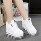 High Heels Chunky Sneakers Women Spring/Autumn Platform Thick Bottom Height Increasing Casual Shoes Woman Fashion Tennis Female The Clothing Company Sydney