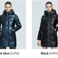 Women's Hooded Winter jacket fashion casual slim long warm cotton coat ladies parkas