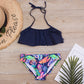 2 Piece Kids Swimwear Swimsuit Print Girls Kid Bikini Set 5-14 Years Children Bandage Swimming Suit Beachwear The Clothing Company Sydney