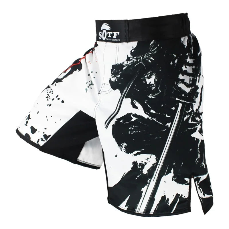 Printed Muay Thai MMA Boxing Fight Shorts