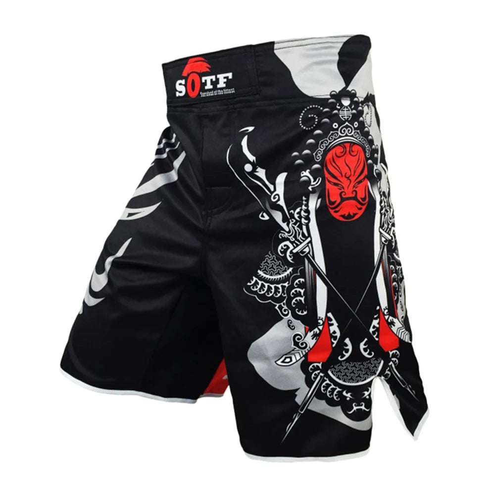 Printed Muay Thai MMA Boxing Fight Shorts