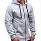 Men's Hooded Sweatshirts Zipper Hoodie Men Sweatshirt Solid Colour Sweatshirts For Male Sweatshirts The Clothing Company Sydney