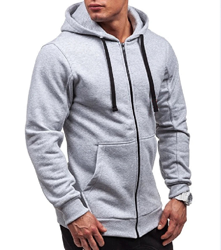 Men's Hooded Sweatshirts Zipper Hoodie Men Sweatshirt Solid Colour Sweatshirts For Male Sweatshirts The Clothing Company Sydney