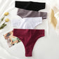 3 Pack Women's Panties Seamless High Waist Thongs Comfortable Female Underpants Panties Briefs Intimates The Clothing Company Sydney