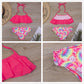 2 Piece Kids Swimwear Swimsuit Print Girls Kid Bikini Set 5-14 Years Children Bandage Swimming Suit Beachwear The Clothing Company Sydney