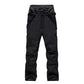 Men Women Snow Suit Wear Snowboarding Clothing Winter Warm Waterproof Outdoor Ski Set Jackets + Strap Pants