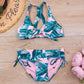 2 Piece Kids Swimwear Swimsuit Print Girls Kid Bikini Set 5-14 Years Children Bandage Swimming Suit Beachwear The Clothing Company Sydney