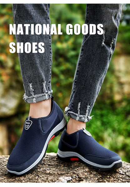 Summer Men's Shoes Lightweight Sneakers Fashion Casual Walking Shoes Breathable Slip on Mens Loafers The Clothing Company Sydney