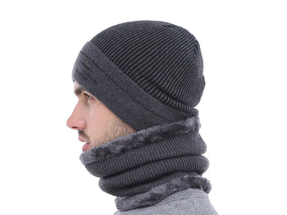 Skullies Beanies Men Scarf Knitted Hat Cap Male Bonnet Warm Wool Thick Winter Hats For Men Women Beanie Hat The Clothing Company Sydney