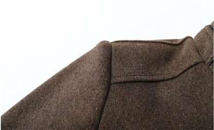 Autumn winter wool trench coat Men's wool jackets - The Clothing Company Sydney