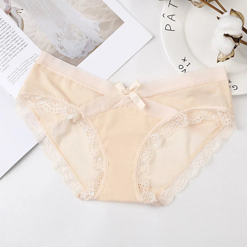 Mesh Underwear Lace Panties  Briefs Mid-Rise Underwear Lingerie Briefs The Clothing Company Sydney