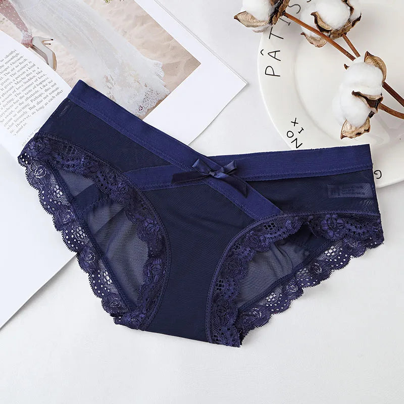 Mesh Underwear Lace Panties  Briefs Mid-Rise Underwear Lingerie Briefs The Clothing Company Sydney