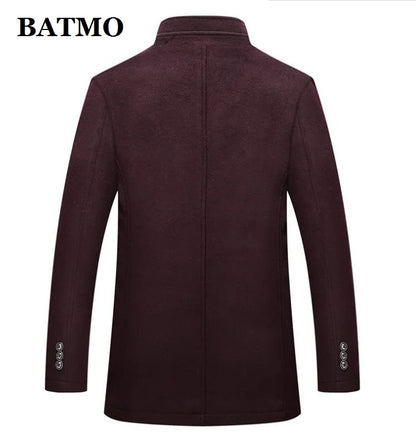 Autumn winter wool trench coat Men's wool jackets - The Clothing Company Sydney