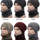 Winter Beanie Scarf skullies beanies Soft Skull Warm Baggy Cap Mask Hats For Men Women Knitted Hat