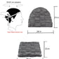 Winter Beanie Scarf skullies beanies Soft Skull Warm Baggy Cap Mask Hats For Men Women Knitted Hat