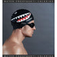 Men's Swimming Cap Adult Elastic Shark Swimming Caps Waterproof Protect Ears Long Hair Soft Women Bathing Cap