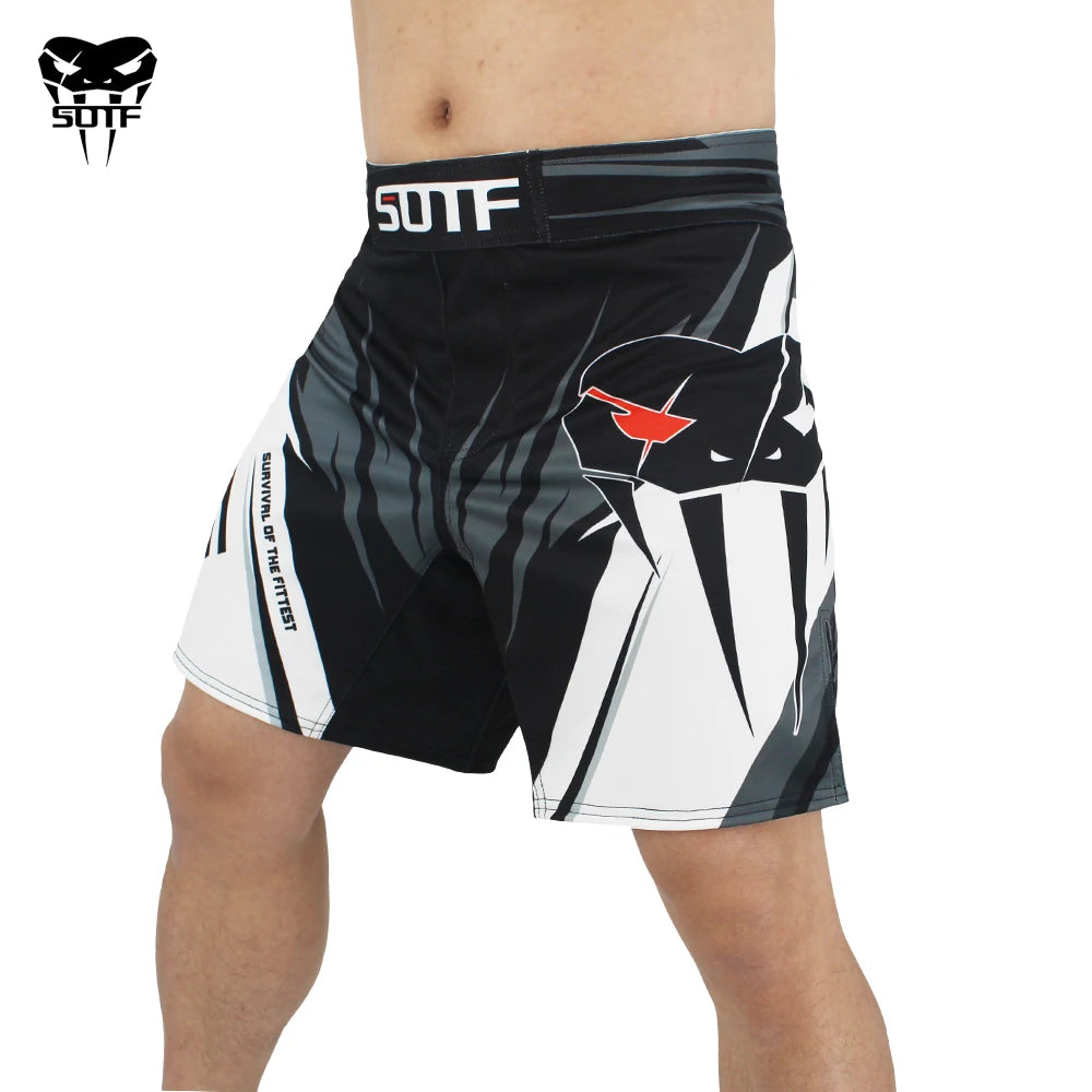 Printed Muay Thai MMA Boxing Fight Shorts