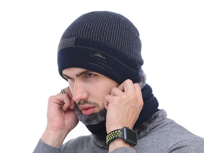 Skullies Beanies Men Scarf Knitted Hat Cap Male Bonnet Warm Wool Thick Winter Hats For Men Women Beanie Hat The Clothing Company Sydney