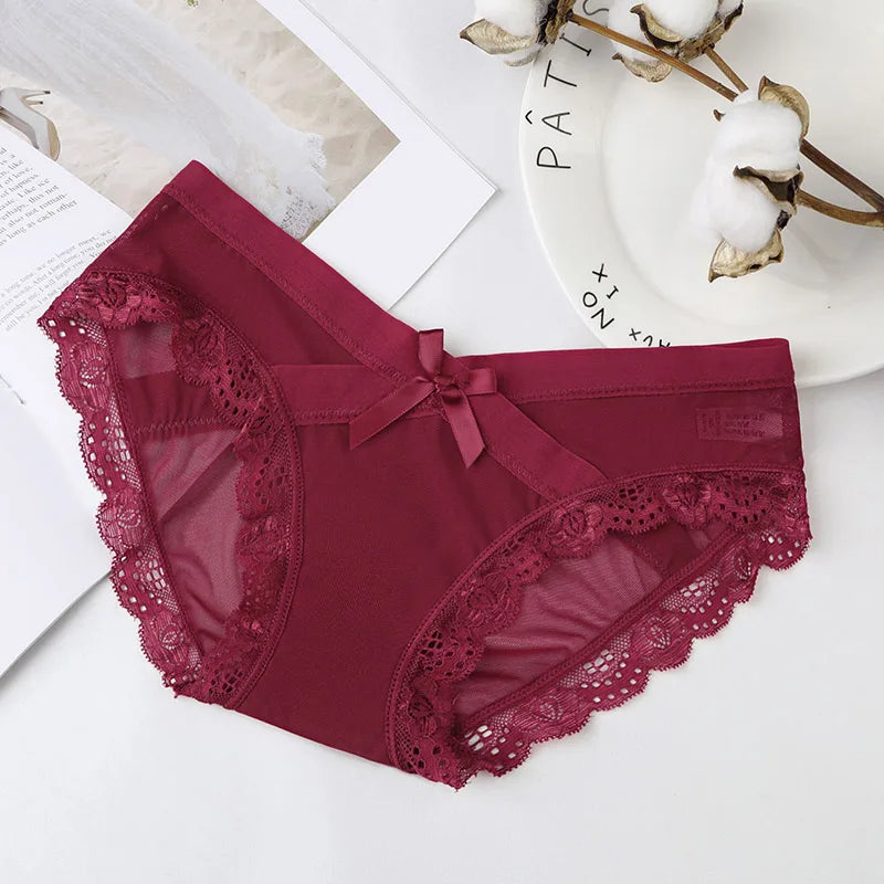 Mesh Underwear Lace Panties  Briefs Mid-Rise Underwear Lingerie Briefs The Clothing Company Sydney