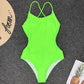 Sexy One Piece Swimsuit Black Monokini Backless Trikini 2020 Swimwear Women Bikinis Thong Triquini Female Bandage Bathing Suits The Clothing Company Sydney