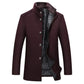 Autumn winter wool trench coat Men's wool jackets